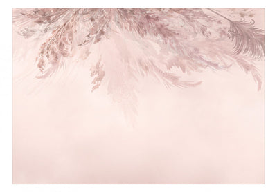 Fototapetes guļamistabai ar dabisku rakstu rozā krāsā, 143841 G-ART
