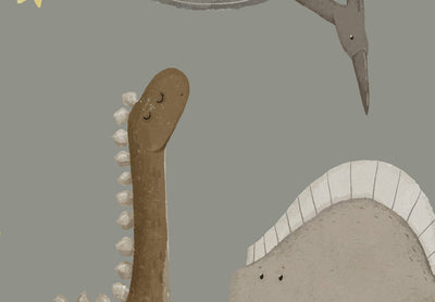 Fototapetes - Juras laikmeta dinozauri starp zvaigznēm, 149232 G-ART