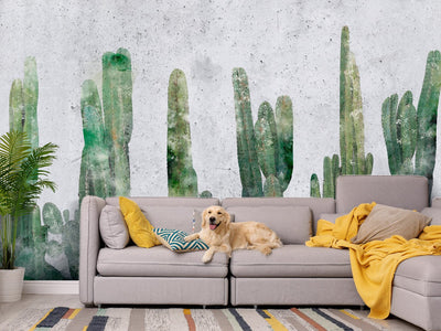 Wall Murals - Cactus wall, 142347 G-ART