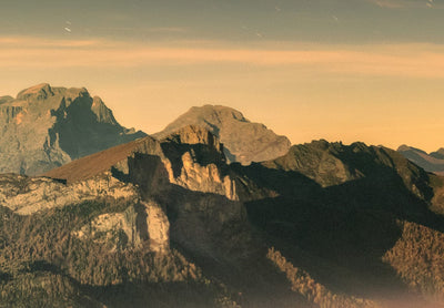 Valokuvatapetti - Vuoret auringonlaskun aikaan, 138536 G-ART