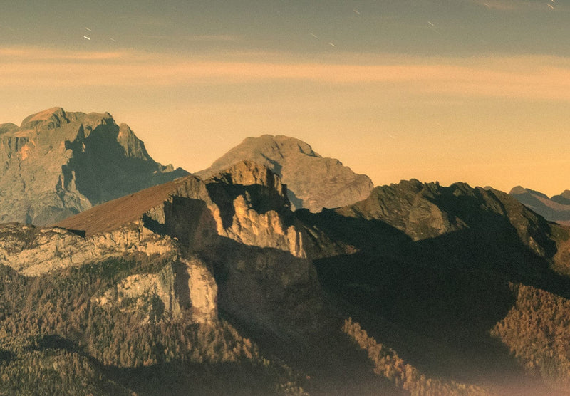 Valokuvatapetti - Vuoret auringonlaskun aikaan, 138536 G-ART
