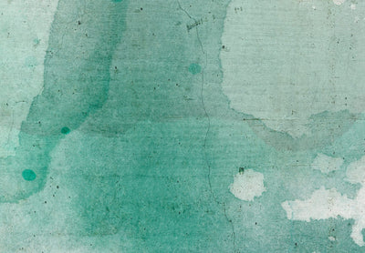 Wall Murals - Composition with watercolor, peppermint spots - 137223 G -art
