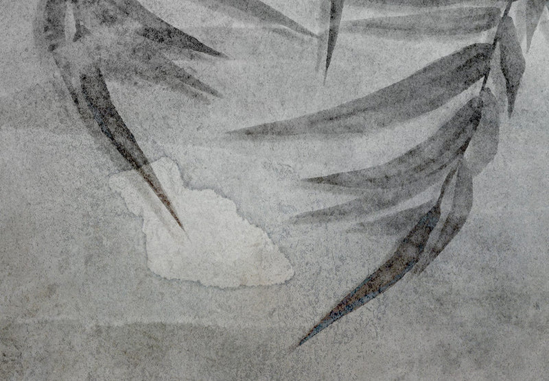 Фотообои - Листья в оттенках серого, 142708 G-ART