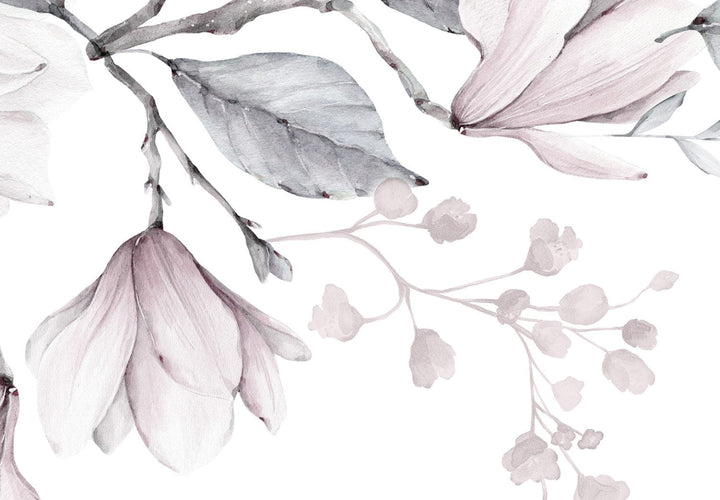 Fototapetes - Magnolijas ziedēšana, zilos toņos - 143172 G-ART
