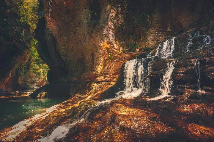 Fototapetes - Martvili kanjons, N3195, 375x250 cm, brūnā krāsā D-ART
