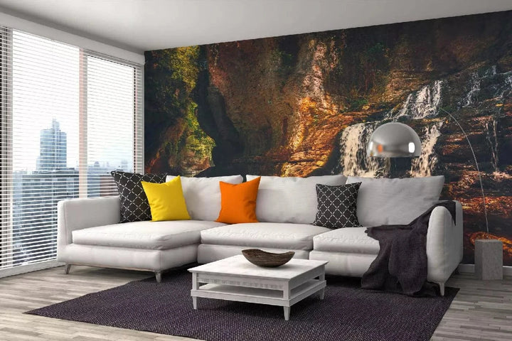 Fototapetes - Martvili kanjons, N3195, 375x250 cm, brūnā krāsā D-ART