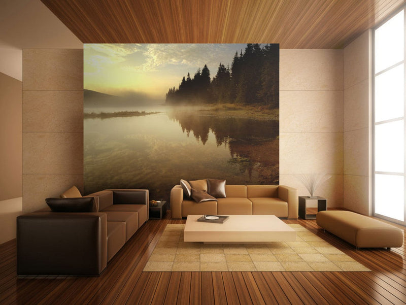 Wall Murals - Forest and lake, 60253 G-ART