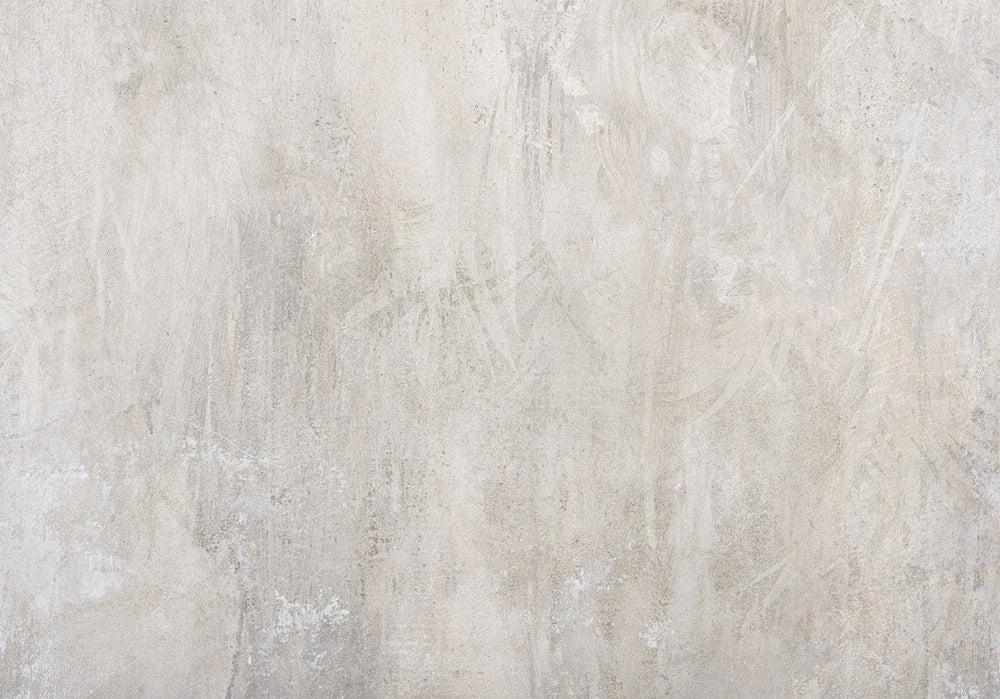 Fototapetes - Miers prātā – silti pelēks fons modernā stilā ar lapām G-ART