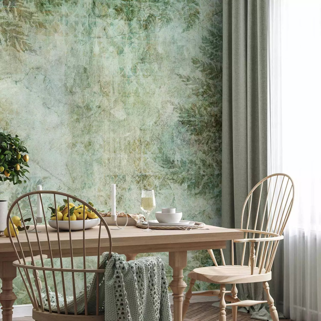 Fototapetes - papardes lapas zaļos toņos - 143757 - izdevīga cena G-ART