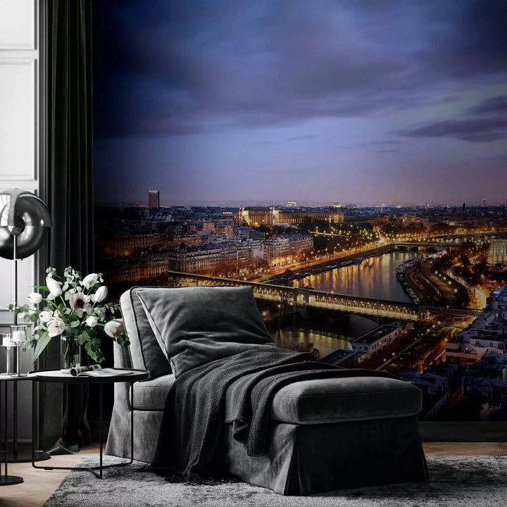Fototapetes - Parīzes panorāma, nopirkt viesistabā G-ART