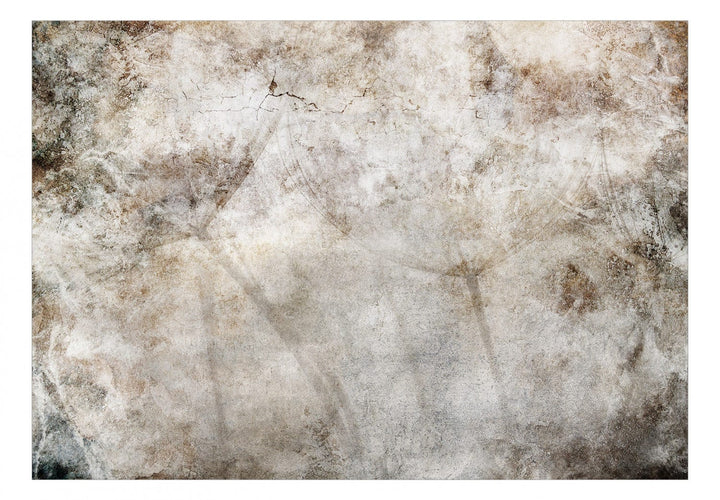 Bēšās fototapetes - Pienenes, kompozīcija ar ziedu motīvu - 138470 G-ART