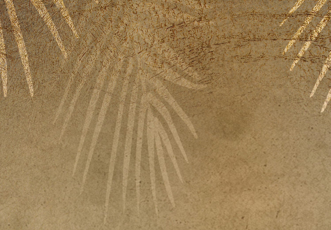 Fototapetes - Saulainās lapas brūnā krāsā, 142377 G-ART