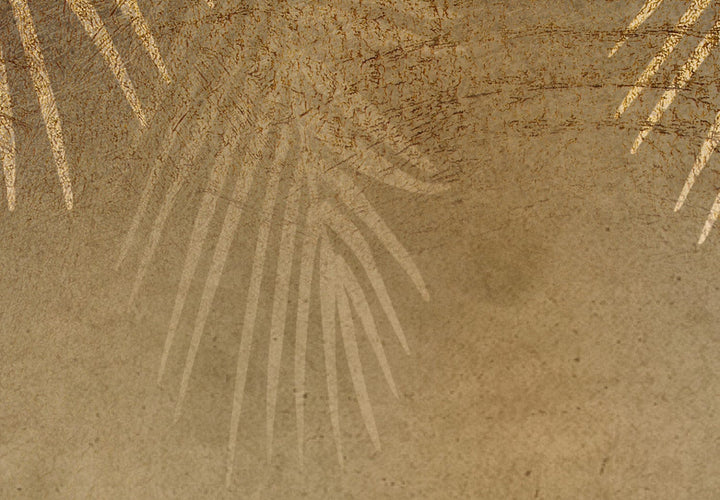 Fototapetes - Saulainās lapas brūnā krāsā, 142377 G-ART