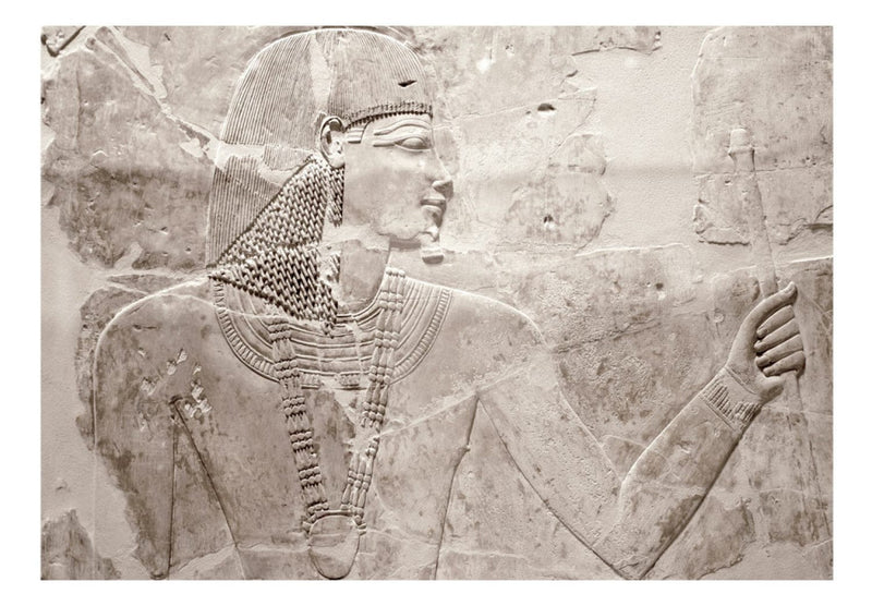 Wall Murals - Ancient Egyptian fresco with Pharaoh, 64749 G-ART