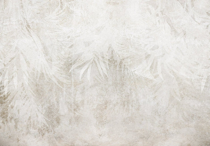 Fototapetes - smilškrāsas abstrakts fons ar lapu formām fonā | 148598 G-ART