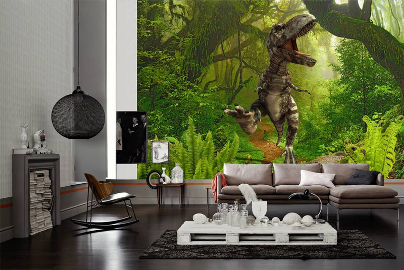 Fototapetes T-Rex Jungle (300x250 cm) AS Creation