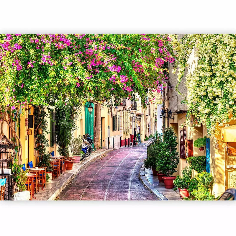 Wall Murals - Tuscan flowers and magic - a great option for the room G-ART