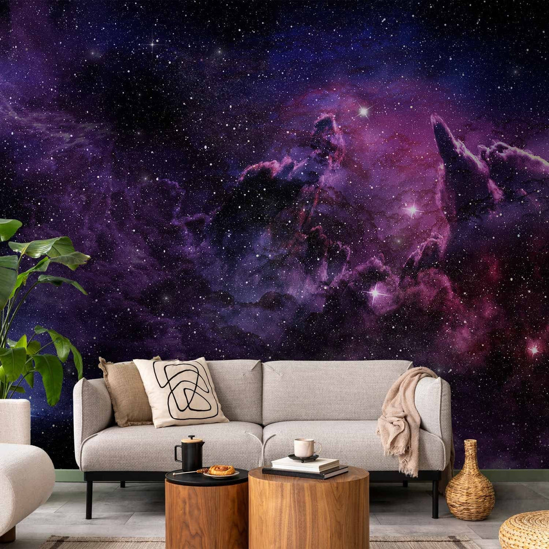 Fototapetes ar kosmosu violetā krāsā - Violets miglājs, 70828 G-ART
