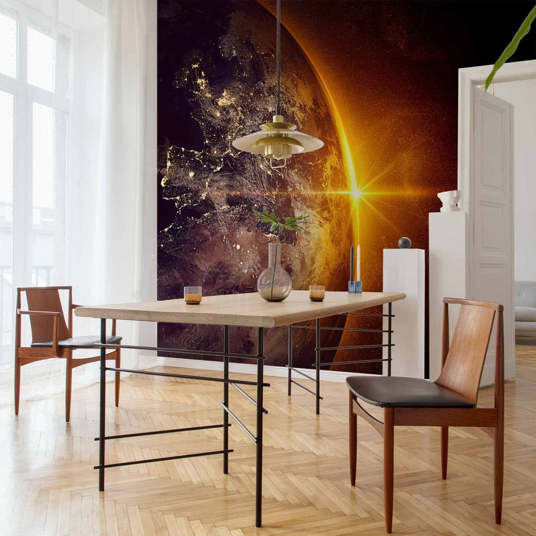 Kosmiskas fototapetes  - Zelta Zeme, 64365 - dažādi materiāli G-ART