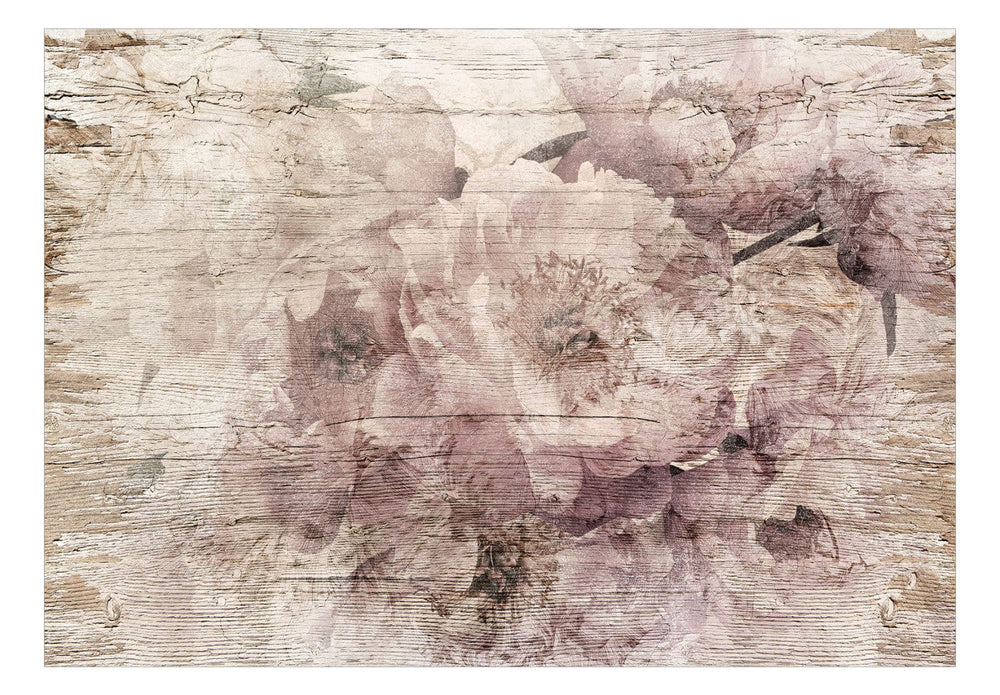 Fototapetes bēšos toņos - Maģiskais zieds - 142364 G-ART
