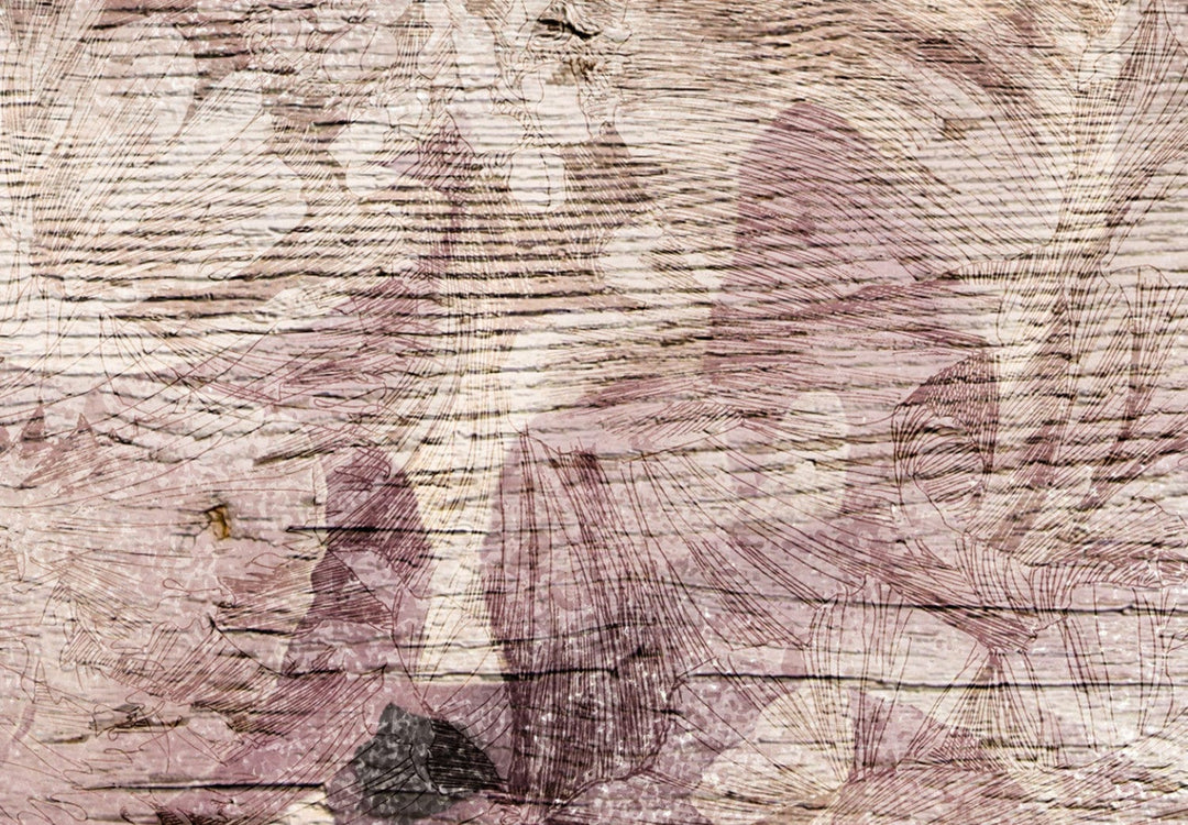 Fototapetes bēšos toņos - Maģiskais zieds - 142364 G-ART
