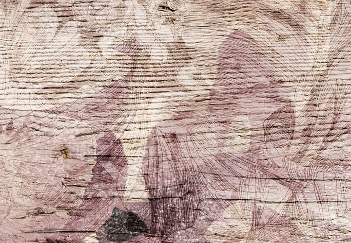 Fototapetes bēšos toņos - Maģiskais zieds - 142364 G-ART