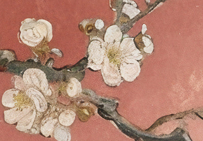 Fototapetes - Ziedošs koks - kompozīcija terakotas krāsās, 159454 G-ART