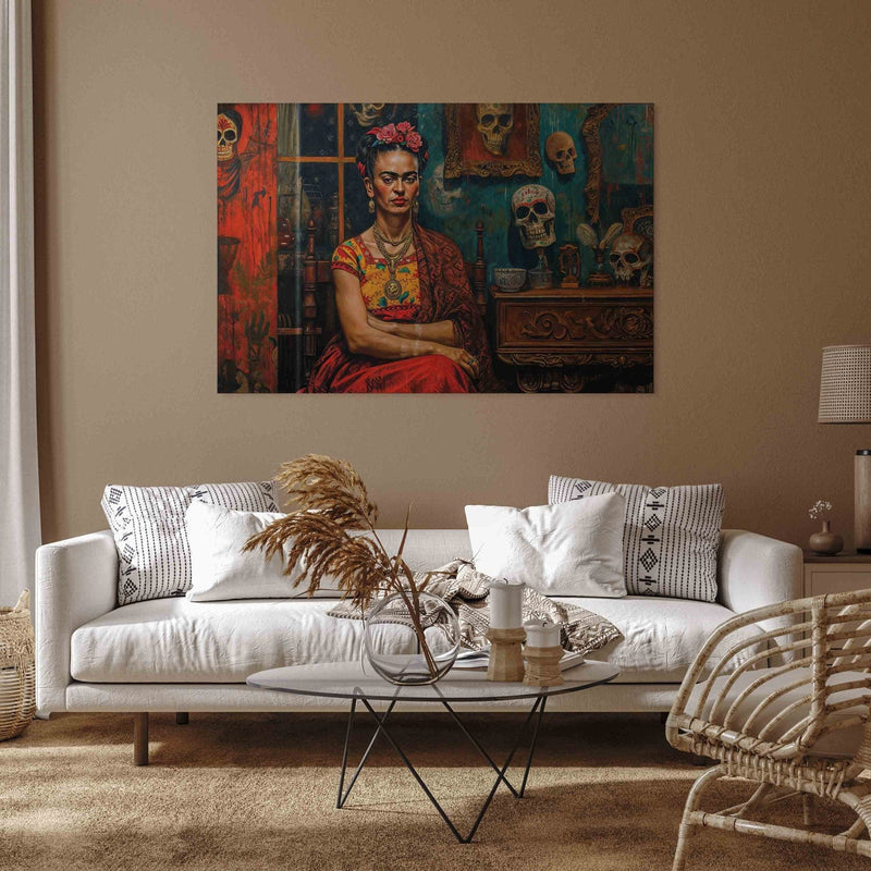 Frida Kalo - mākslinieces portrets, 152229, XXL izmērs G-ART