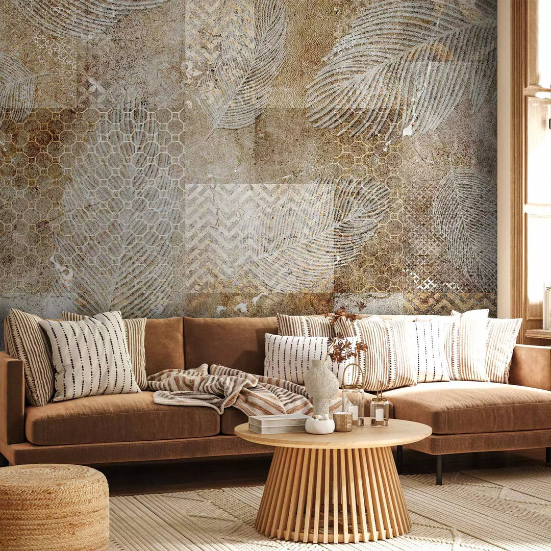 Fototapetai su abstrakčiu aukso raštu - Auksinė kompozicija, 142713