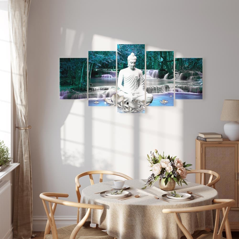 Glezna ar Budu - Zilā lūgšana, (x5), h-C-0048-b-o ART XL