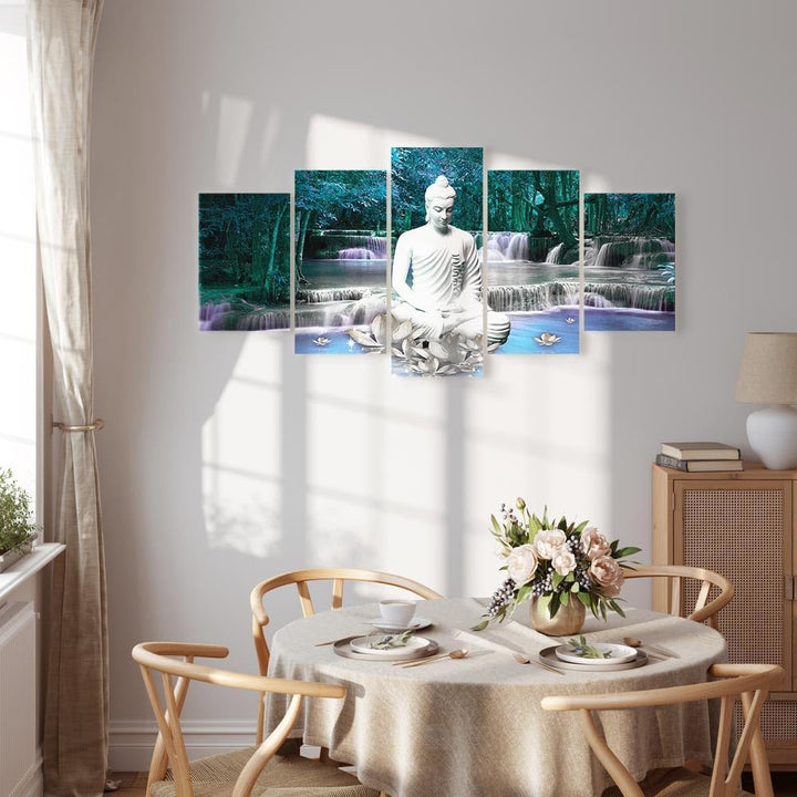 Glezna ar Budu - Zilā lūgšana, (x5), h-C-0048-b-o ART XL