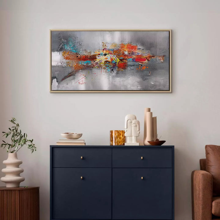 Glezna koka rāmī - Dominance - dāvana draugam ART XL