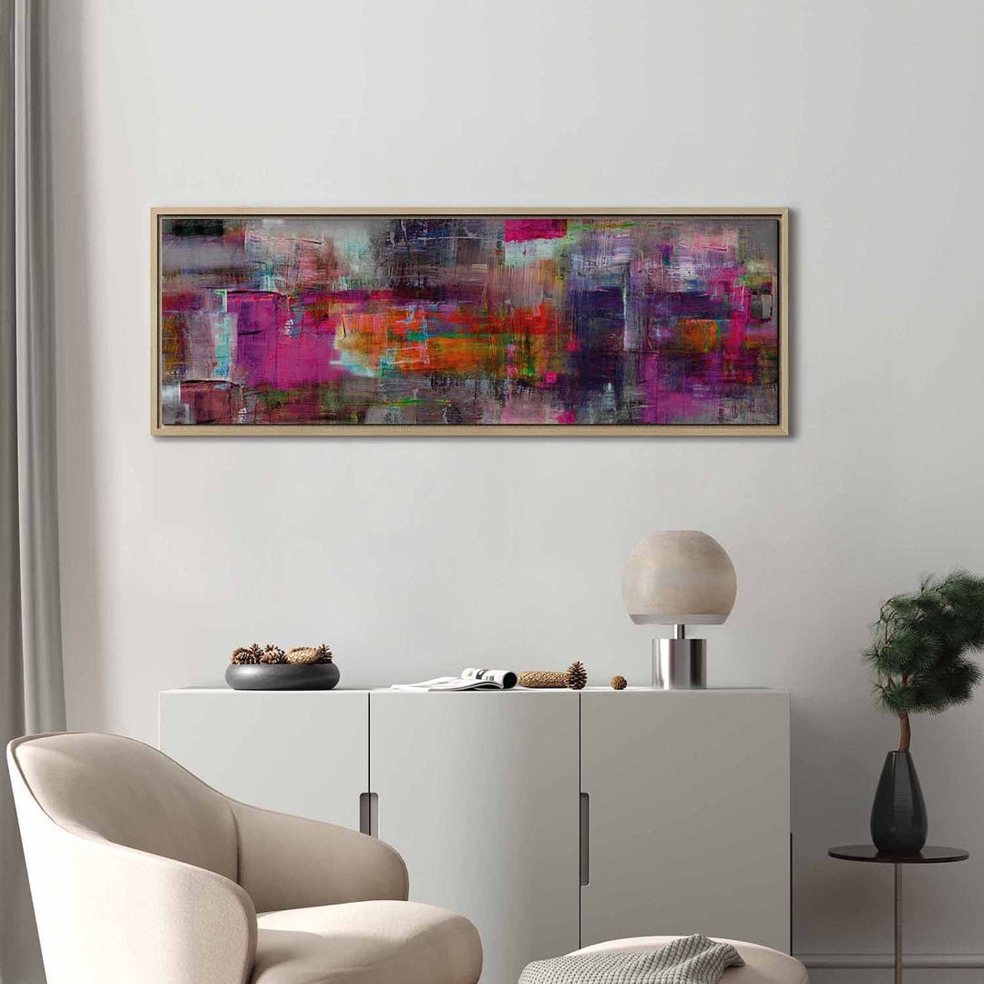 Gleznas viesistabai - Glezna koka rāmī - Abstrakcija G ART