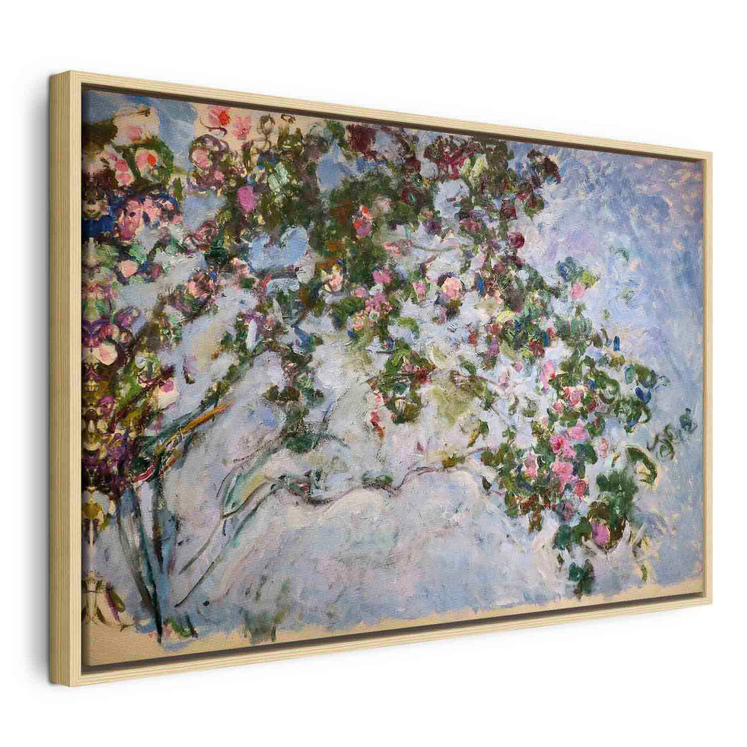 Glezna koka rāmī - Les Roses - veikals kur nopirkt gleznas G ART