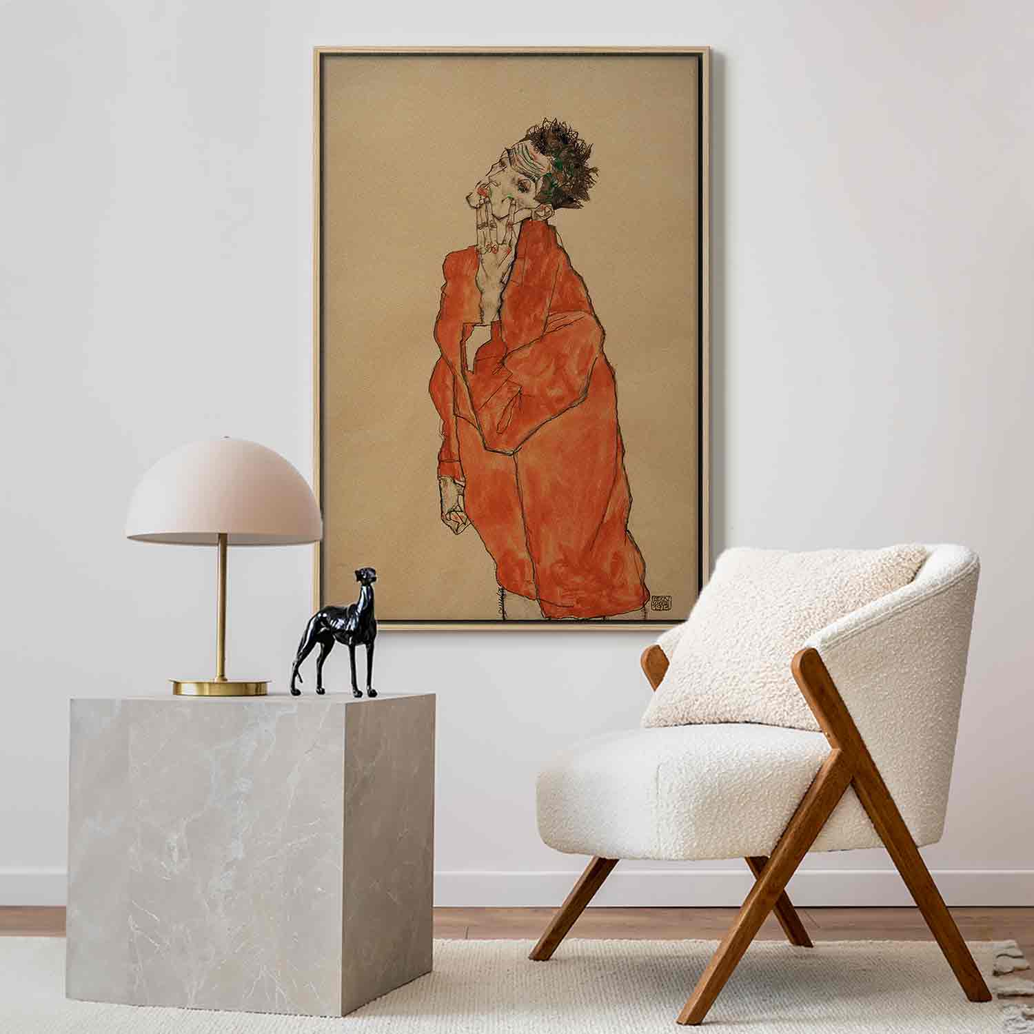 Glezna mākslas cienītajiem - Pašportrets (Vīrietis oranžā žaketē) G ART