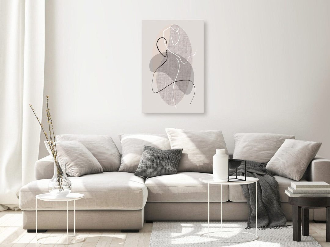 Glezna pelēkos toņos minimālisma stilā - Deju pieredze - 128059 G-ART.