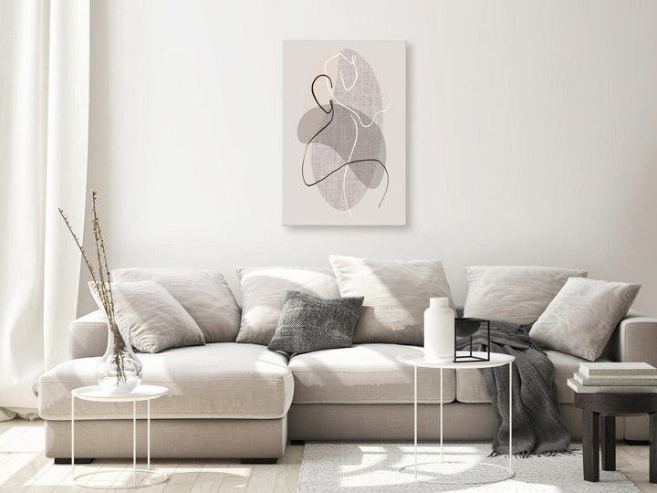 Glezna pelēkos toņos minimālisma stilā - Deju pieredze - 128059 G-ART.