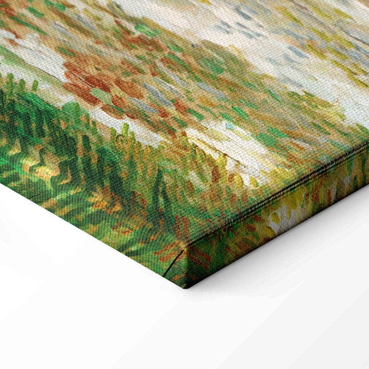 Gleznas reprodukcija /Vinsents van Gogs/ - Ainava ar sniegu G ART