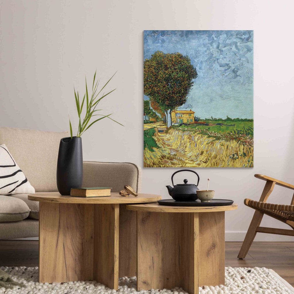 Gleznas reprodukcija /Vinsents van Gogs/ - Aleja netālu no Arlas G ART
