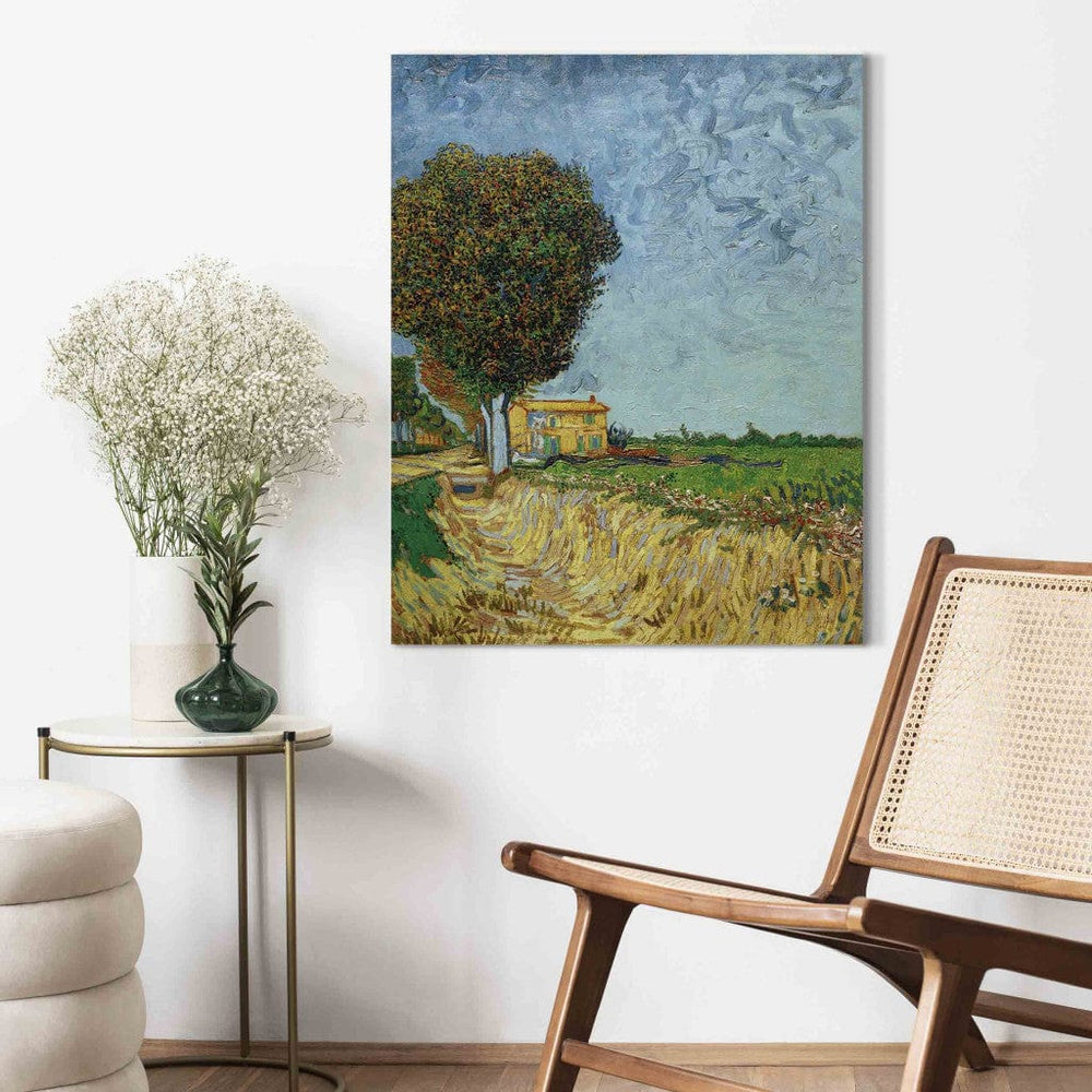 Gleznas reprodukcija /Vinsents van Gogs/ - Aleja netālu no Arlas G ART