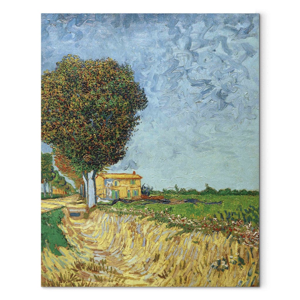 Gleznas reprodukcija /Vinsents van Gogs/ - Aleja netālu no Arlas G ART