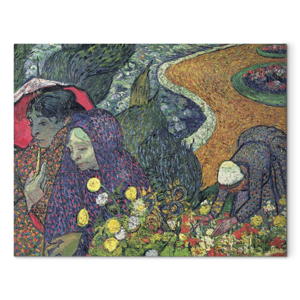 Gleznas reprodukcija /Vinsents van Gogs/ - Arlas dāmas /Atmiņas par Etenas dārzu/ G ART