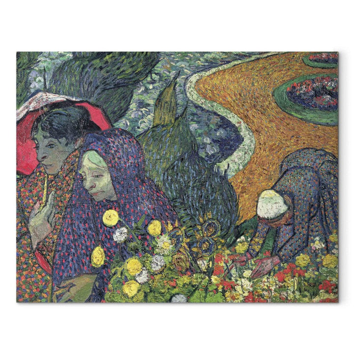 Gleznas reprodukcija /Vinsents van Gogs/ - Arlas dāmas /Atmiņas par Etenas dārzu/ G ART