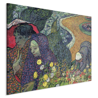 Gleznas reprodukcija (Vinsents van Gogs) - Arlas dāmas (Atmiņas par Etenas dārzu) G ART