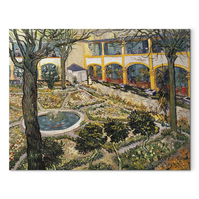 Maalauksen lisääntyminen (Vincent Van Gogh) - Arlas Hospital Garden G Art