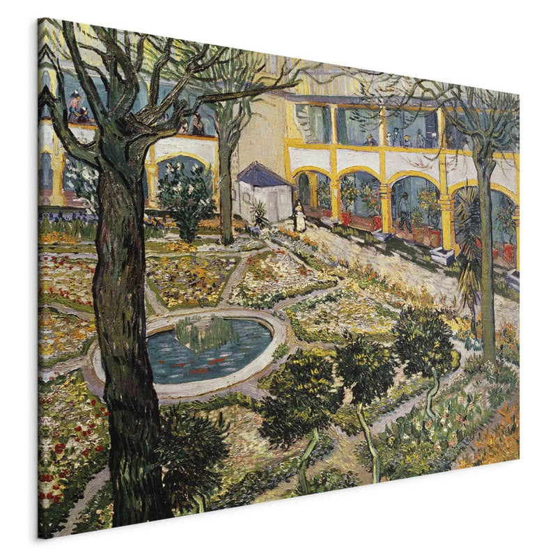 Tapybos atkūrimas (Vincentas Van Goghas) - „Arlas“ ligoninės sodo G menas