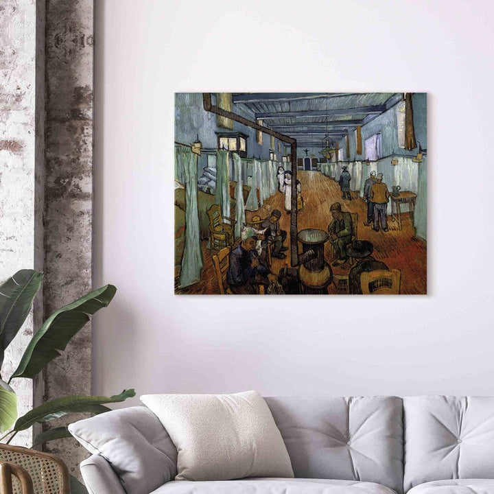 Gleznas reprodukcija /Vinsents van Gogs/ - Arlas slimnīcas kopmītne G ART