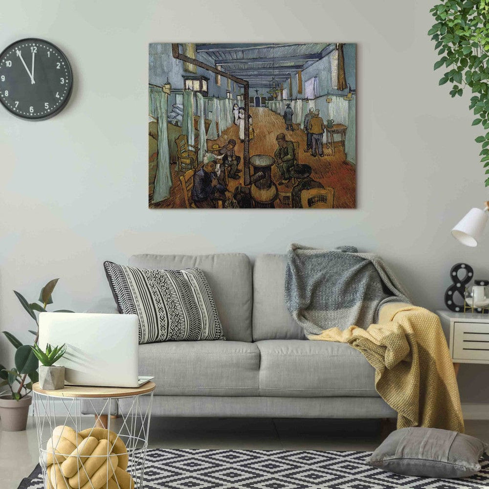 Gleznas reprodukcija /Vinsents van Gogs/ - Arlas slimnīcas kopmītne G ART