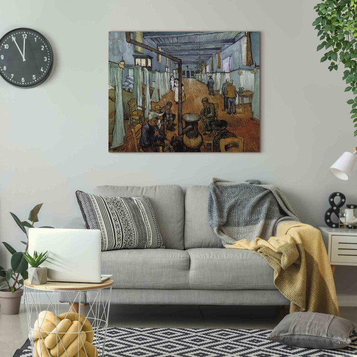 Gleznas reprodukcija /Vinsents van Gogs/ - Arlas slimnīcas kopmītne G ART