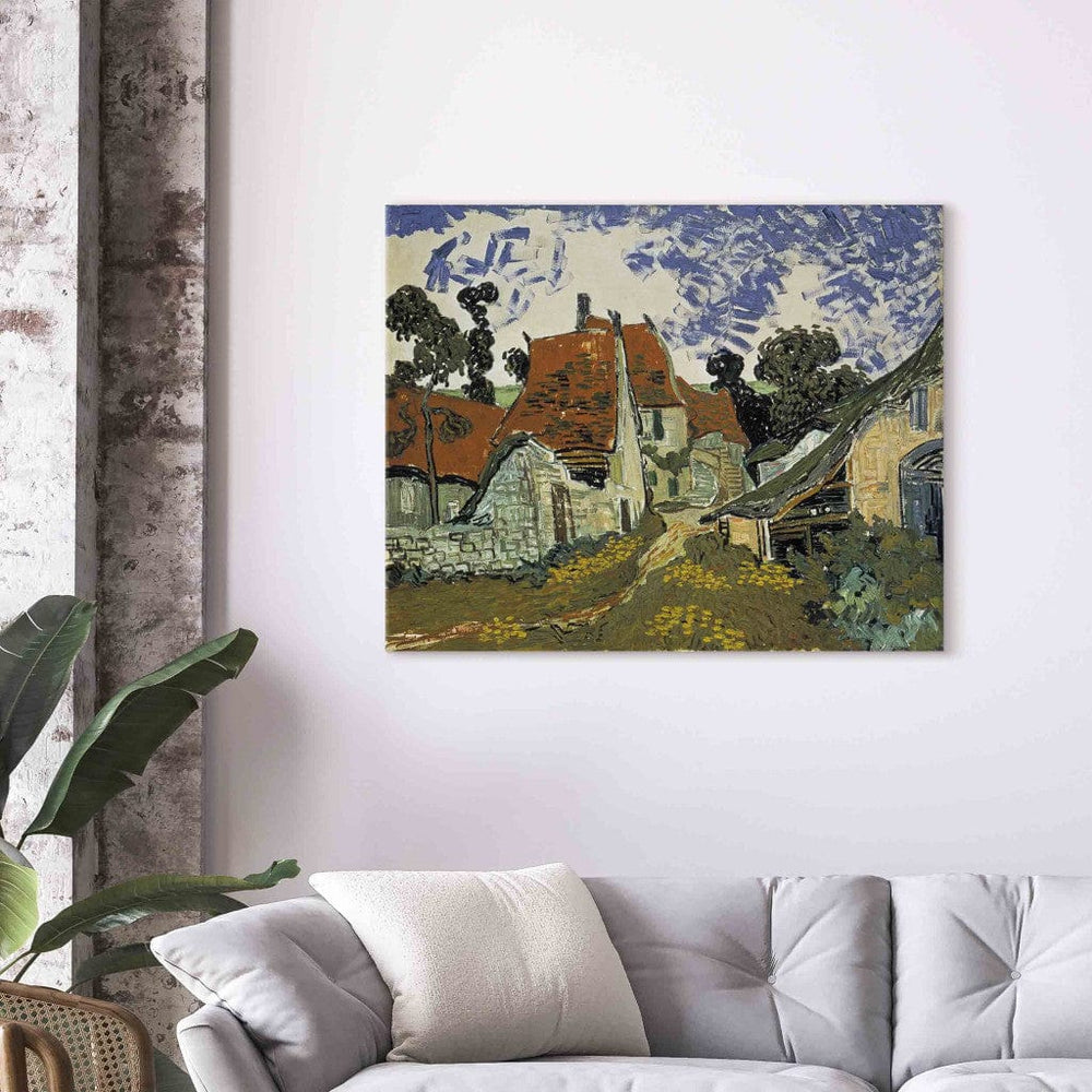Gleznas reprodukcija /Vinsents van Gogs/ - Auvers ciema iela G ART